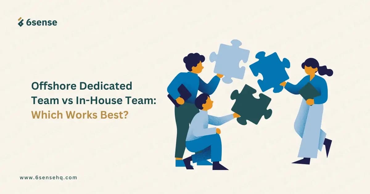 offshore dedicated team vs in-house team